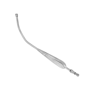 Tube d'aspiration manuel réutilisable en acier inoxydable Yankauer pour instruments chirurgicaux vétérinaires, toutes tailles disponibles - Product Image 4