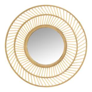 Miroir mural rond argenté moderne de luxe élégant La couleur personnalisée offre un design unique sert une pièce décorative fonctionnelle - Product Image 6