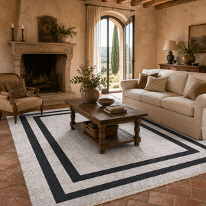 Alfombra Lavable Tradicional RW7057 Palazzo Slate de Rug Weavers, Venta al por Mayor, Chenilla Lavable, 10 Tamaños - Product Image 6