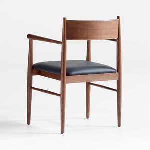 Italian Modern Solid <b>Wooden</b> Cross Back Dinner Ash <b>Chair</b> for Dining Hotel Entry Living Room <b>Kitchen</b> Restaurant for Japan - Product Image 2