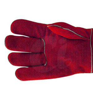 Guantes de soldador al por mayor de etiqueta privada, guantes de soldador de cuero personalizados con su propio diseño - Product Image 6