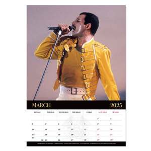 Calendrier mural 2025 format DIN A3, impression sur papier polyvalent pour bureau, maison, affichage, horloge, cadre photo, promotion - Utilisation multiple - Product Image 1