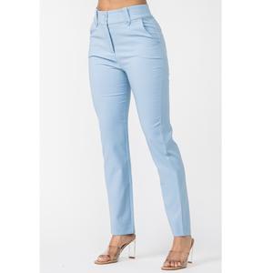 Pantalons chino décontractés slim fit pour femmes, design extensible confortable, respirant, vêtements de travail, pantalons élégants de fournisseur BD - Product Image 2