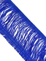 Chaîne de franges métalliques argentées brillantes de 20 cm (8 pouces) pour décoration de Noël, rideaux, vêtements et textiles de maison - Vente en gros