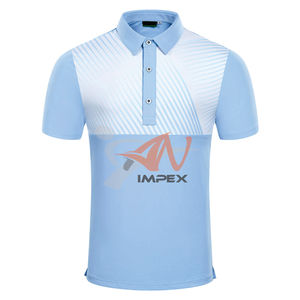 Polos de poliéster y algodón de alta calidad para hombre, polos con estampado personalizado, polos personalizados a granel promocionales para hombre - Product Image 1