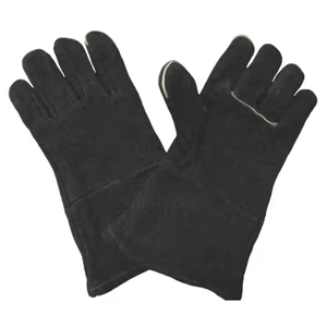 Gants de sécurité en cuir de vachette de qualité supérieure certifiés CE ISO 9001:2015 11 oz Anti-Vibration Protection des mains durable pour - Product Image 5