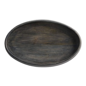 Plateau de service en bois personnalisé de luxe à la mode et assiette de chargement assiette à dîner en bois élégante pour les collations et les desserts aux fruits - Product Image 3