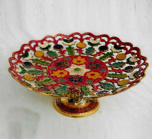 Laiton Fruit Designer Antique Finition Dîner Table Alimentaire Servant Bol En Laiton Meilleure Qualité Au Meilleur Prix. - Product Image 6