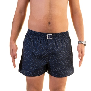 Venta al por mayor de suministro de fábrica 3 en 1 Ropa interior de hombre Calzoncillos bóxer de algodón Patrón de cuadros Calzoncillos para el hogar Calzoncillos hechos en Turquía. - Product Image 4