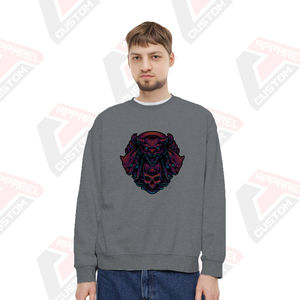 Sweat-shirt d'hiver pour homme ultra doux et personnalisable, en tissu polaire polyester/coton, doublure unie, respirant, imperméable, 380g - Product Image 1