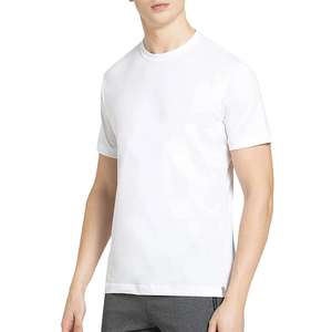 Camisetas de hombre con mangas cortas personalizadas con cuello redondo de color sólido de calidad superior con servicio disponible de todos los tamaños - Product Image 2