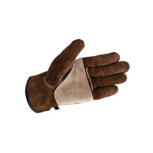 ถุงมือขับรถหนังวัวสำหรับทุกเพศ XL ถุงมือนิรภัยสำหรับคนขับรถบรรทุกสำหรับงานอุตสาหกรรม - Product Image 5