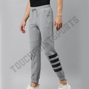 กางเกงวอร์มผ้าฝ้ายปักลายสำหรับผู้ชาย,กางเกงวอร์มขนาดใหญ่พิเศษสำหรับใส่ฝึกซ้อมปรับแต่งโลโก้ได้ตามต้องการ - Product Image 3