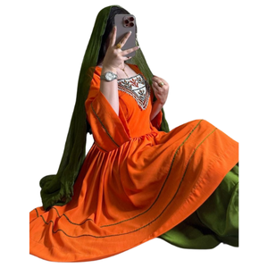 Derniers modèles Robe afghane de haute qualité Robe formelle afghane Kuchi Robe de soirée respirante Tenue décontractée pakistanaise Costumes punjabi - Product Image 1