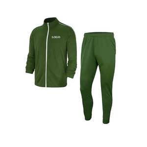 Conjunto deportivo cortavientos para hombre de alta calidad con diseño de bloques de color, chaqueta con cremallera y pantalones deportivos - Product Image 6