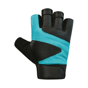 Nuevo logotipo personalizado hecho medio dedo guantes de levantamiento de pesas OEM servicio personalizado Unisex medio dedo guante de levantamiento de pesas - Product Image 2