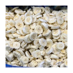 Vietnam Frozen Banana Factory Export Quality Soft Ripe Banana Slices for Juices Smoothies Vegan Products and Foodservice - Product Image 1