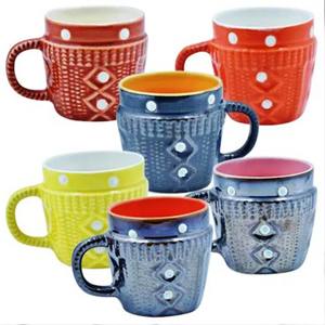 Green Ceramic Set Of 2 Coffee Mug Top Selling <b>Wooden</b> And Resin Salad Server set and <b>Utensil</b> Handmade items - Product Image 6