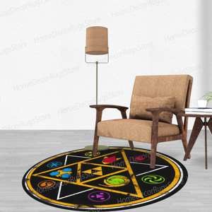 Tapis imprimé Legend of Zelda, design 3D moderne, lavable en machine, décoration d'intérieur polyvalente, tapis en chenille - Product Image 4
