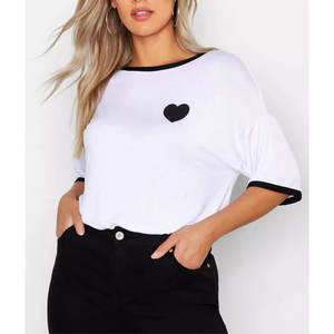 T-shirts à col rond pour femmes Collection d'été décontractée légère T-shirts respirants de couleur unie - Product Image 1