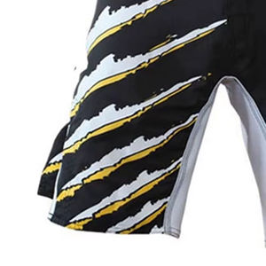 Pantalones cortos de lucha MMA informales sólidos de alta calidad en todos los colores Unisex adulto con logotipo personalizado posición frontal transpirable - Product Image 2