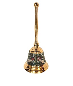 กระดิ่งแขวนทำจากทองเหลืองแข็งดีไซน์ใหม่สำหรับการต้อนรับโรงแรม - Product Image 3