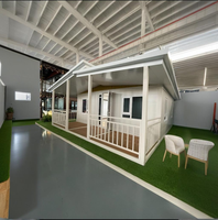 Maisons préfabriquées modernes extensibles de 20 pieds, maisons de luxe de 40 pieds, faciles à installer, maisons mobiles