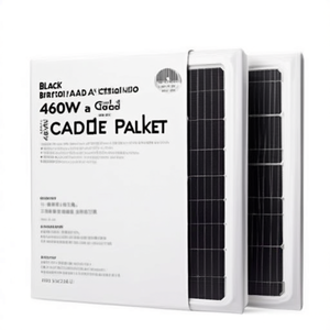 Panneau solaire monocristallin HJT bifacial noir 460W de qualité A sur palette - Product Image 2