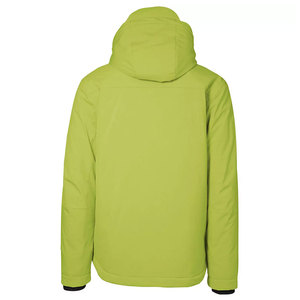 แจ็คเก็ตกันลมกันน้ำระบายอากาศได้ดีมีฮู้ดสำหรับผู้ชายแจ็คเก็ตซอฟต์เชลล์มีซิปปิดสำหรับฤดูหนาวกำหนดโลโก้เองได้ - Product Image 5