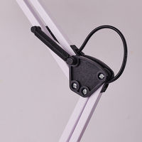Lampe de bureau LED réglable moderne en aluminium avec commande tactile, alimentée par batterie, éclairage pour bureau et étude