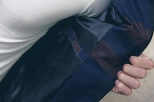 Latest Pattern Design <b>Men</b> Coated Canvas Winter Bomber <b>Jacket</b> Waterproof Breathable Zipper <b>Jacket</b> <b>Slim</b> <b>Fit</b> Streetwear <b>Jackets</b> - Product Image 5