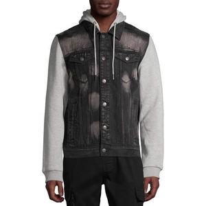Outdoor Winter <b>Mens</b> Softshell Denim <b>Jacket</b> Windproof Customizable Color Casual - Product Image 3
