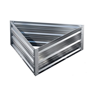 Macetero galvanizado con mango de madera, decoración de jardín, Cubo de flores - Product Image 6