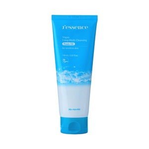 Detergente vegano (1 fase di olio di schiuma Multi-pulizia per la pelle sensibile dalla Corea, schiuma detergente a bassa irritazione con olio d'oliva 66% - Product Image 1