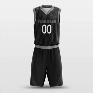 Uniformes de baloncesto juveniles personalizados con sublimación, camisetas reversibles, pantalones cortos, conjunto transpirable y ligero - Product Image 3