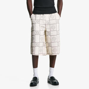 Short en jean d'été personnalisé de haute qualité pour hommes Jorts à broderie en coton 100% - Product Image 5