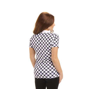 Camisas Polo Personalizadas al por Mayor para Mujer, de Alta Calidad, Manga Corta, Transpirables, de Algodón y Poliéster, Elegantes, Casuales, para Golf y Trabajo - Product Image 6