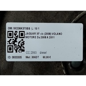 Volante para Jaguar XF Serie 9 X236K375BB 306DT diésel 2993 (08>11) - Product Image 5