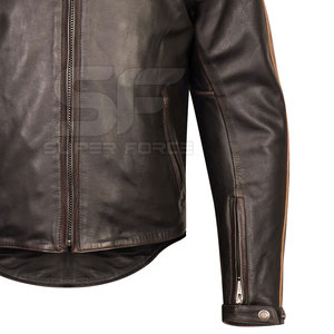 Veste de moto pour homme confortable pour une utilisation en extérieur, vêtements de mode à la vente, veste de moto pour homme - Product Image 2