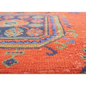 Vintage Jaipur Rugs US Pae-2556 Large Area Hand Knotted Wool Carpet <b>Red</b> Orange Geometric for Home Car for Living Room Hallway - Product Image 3