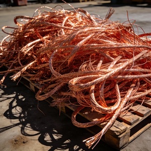 เศษลวดทองแดง ลวดทองแดงสะอาดเงา โลหะความบริสุทธิ์สูงสำหรับใช้ซ้ำ - Product Image 2