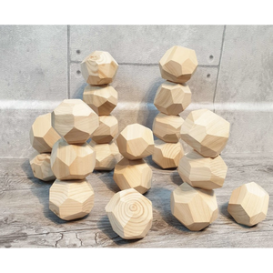 Pierres empilables en bois Tumi-ishi | Jouet éducatif pour tout-petits Montessori, finition sûre et non toxique, exportateur certifié FSC - Product Image 3