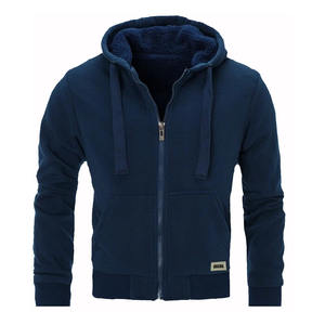 Sudadera con Capucha Gruesa Unisex al Mejor Precio, Sudadera Deportiva de Forro Polar, Estilo Hip Hop, Lavada al Ácido - Product Image 1