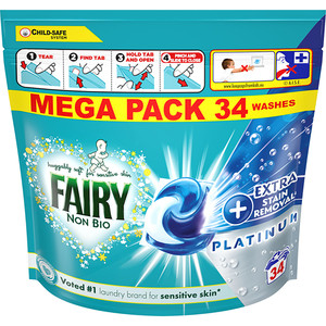 Cápsulas Fairy Non Bio Platinum con Frescura Extra - Product Image 4