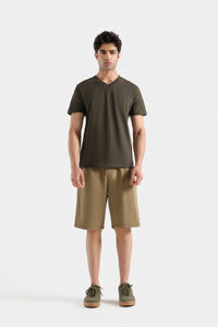 Camiseta informal ligera de manga corta para hombre, camiseta estampada transpirable de color superior en blanco hecha a medida - Product Image 3