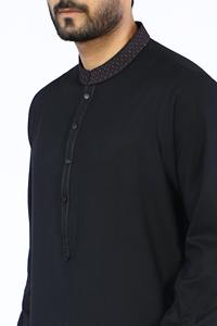High Quality Breathable <b>Men</b> <b>Shalwar</b> <b>Kameez</b> OEM Service Low MOQ Party Clothing Designed - Product Image 3