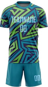 Camiseta de fútbol personalizable unisex, nuevo diseño, equipo de entrenamiento de poliéster, uniformes de fútbol para adultos, impresión por sublimación personalizada - Product Image 5