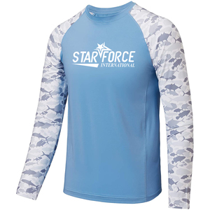 เสื้อตกปลา UPF50 + กันแดดสำหรับผู้ชายเสื้อผ้าตกปลาผ้ายืดได้ - Product Image 3