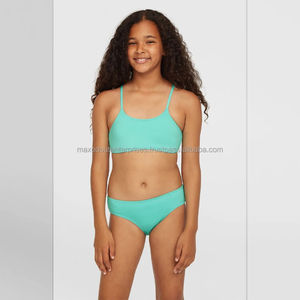 Custom Women Olive Green <b>Plus</b> <b>Size</b> Floral <b>Tankini</b> Cross Back Soft Polyester Spandex Quick Dry Front Logo Two Piece <b>Swimwear</b> - Product Image 5