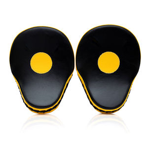 Almohadillas de Enfoque para Entrenamiento de Boxeo, Muay Thai, y MMA, Escudos de Golpeo para Brazos, Amarillas, Servicio OEM Personalizado - Product Image 2